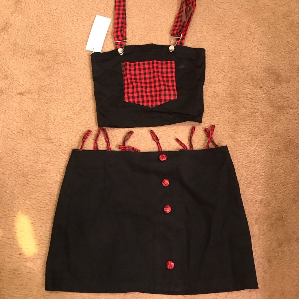Plaid set